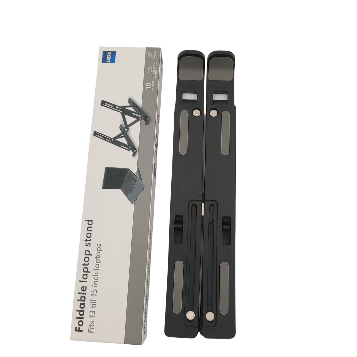 Support PC Portable Pliable LAB31 - Ajustable et Antidérapant