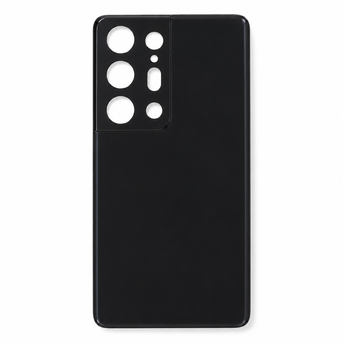 Vitre arrière noire pour Samsung Galaxy S21 Ultra