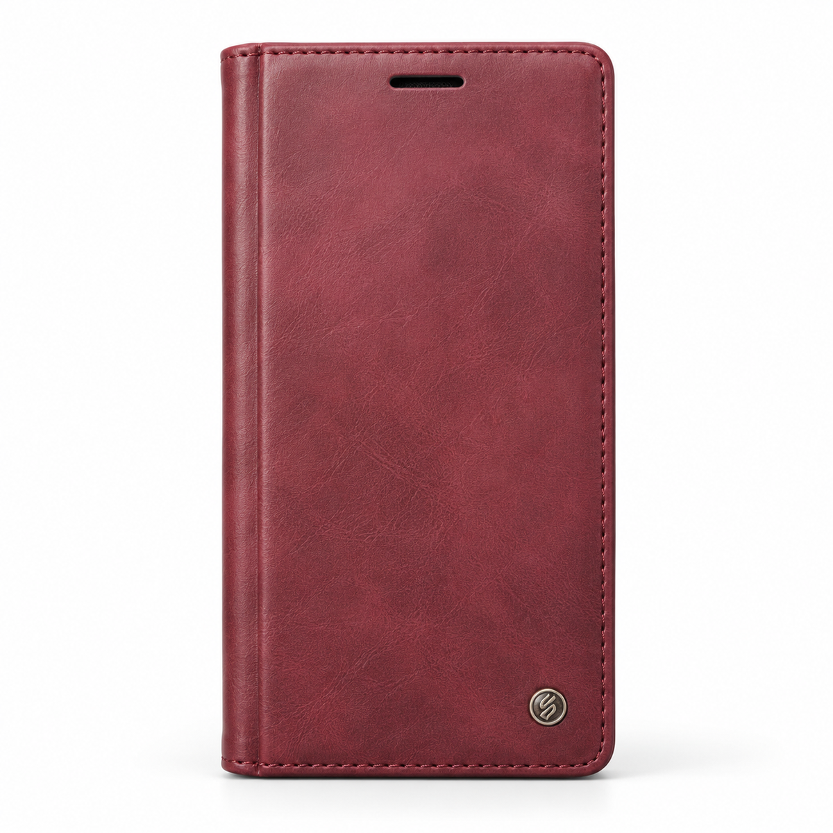 Étui portefeuille rouge Samsung Galaxy S21 Plus ou Ultra