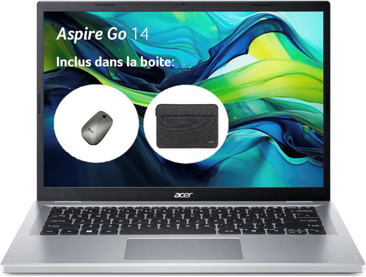 Acer Aspire Go 15 AG15 - 32P - 37MG, 15,6'' Full HD Intel Core 3 - N355, RAM 8 Go, SSD 512 Go - PC portable | DR CLICK Informatique