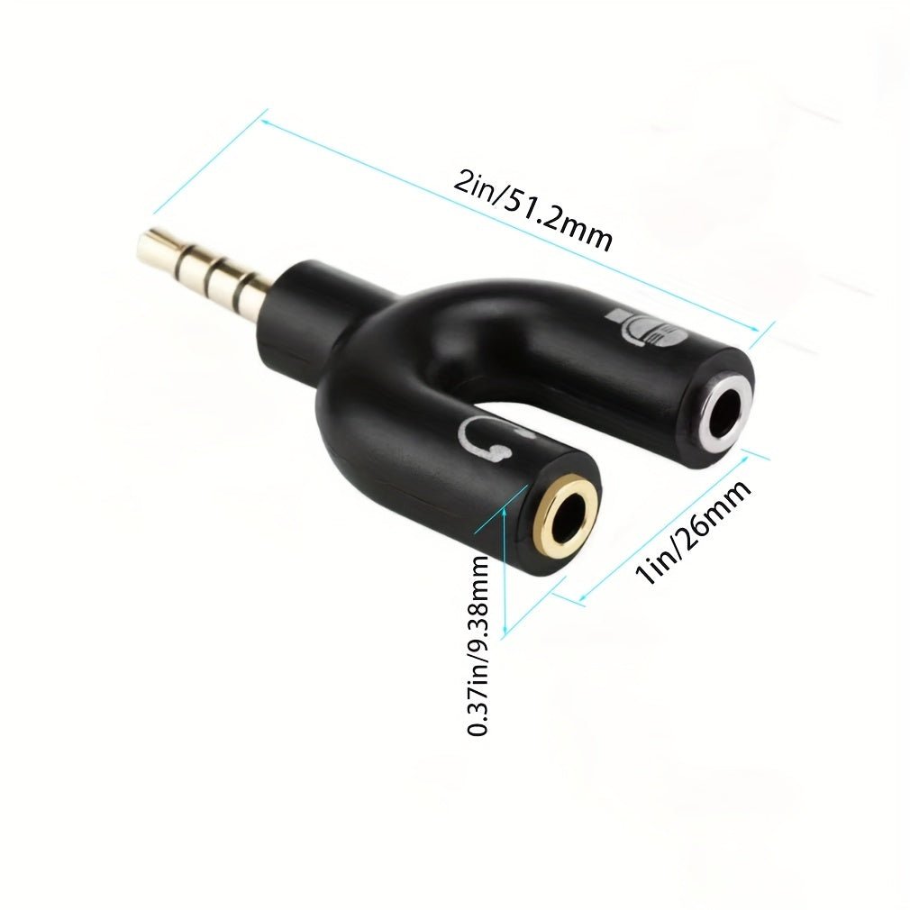 Adaptateur audio 3,5 mm I - ZCLIVE en Y – Séparateur casque et micro - Casque & micro | DR CLICK Informatique