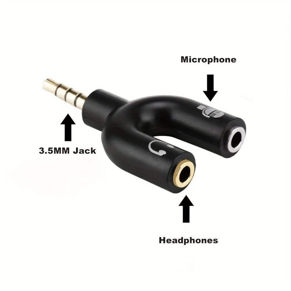 Adaptateur audio 3,5 mm I - ZCLIVE en Y – Séparateur casque et micro - Casque & micro | DR CLICK Informatique