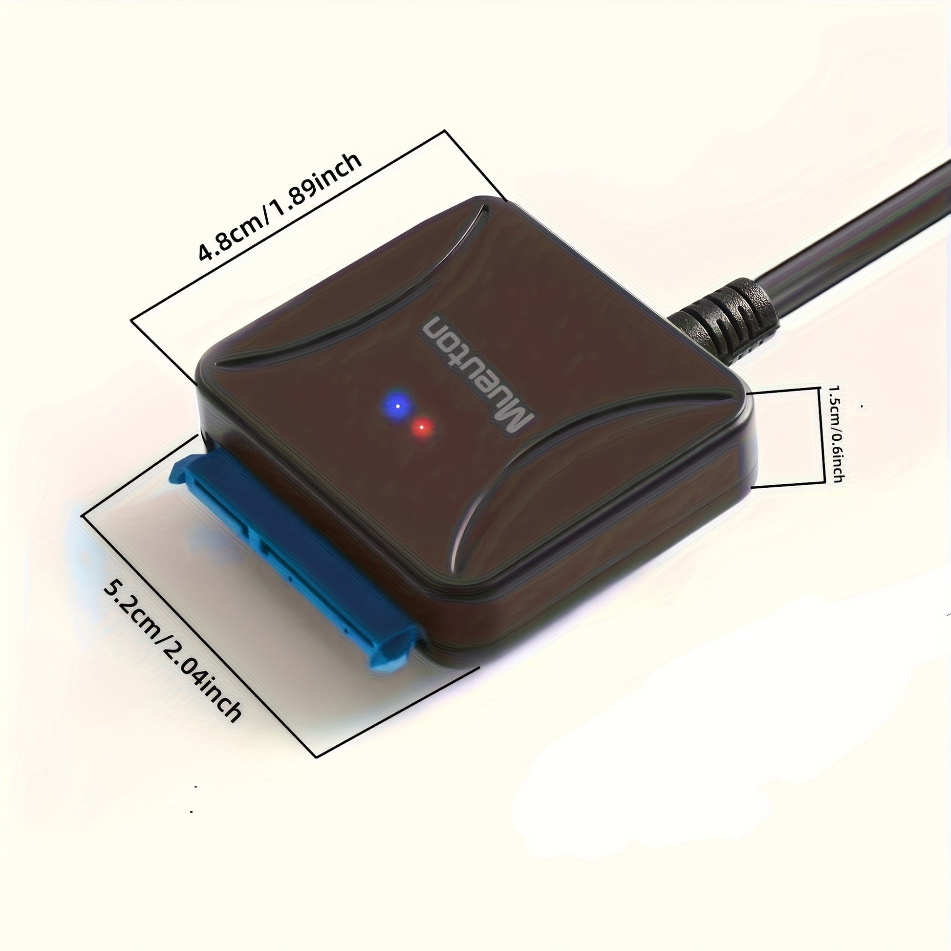 Adaptateur SATA vers USB 3.0 Mueuton – Lecteur HDD/SSD SATA III UASP - Câbles & accessoires PC | DR CLICK Informatique