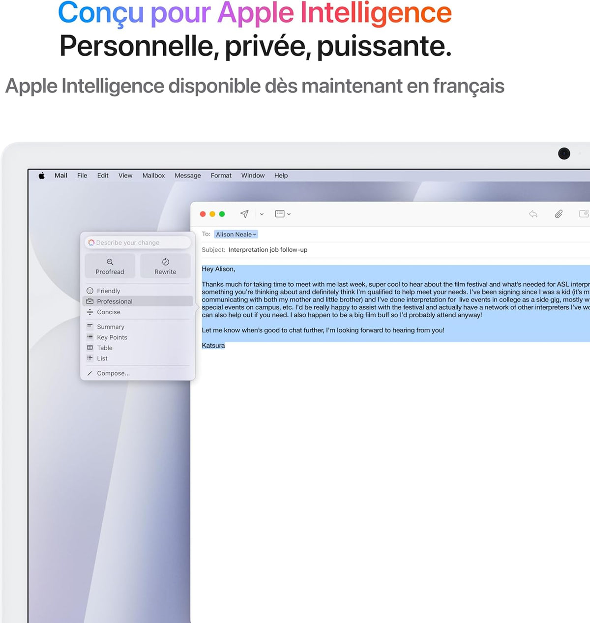 Apple iMac 24’’ M4 – 16 Go RAM, SSD 256 Go, écran Retina 4,5K - Macintosh | DR CLICK Informatique