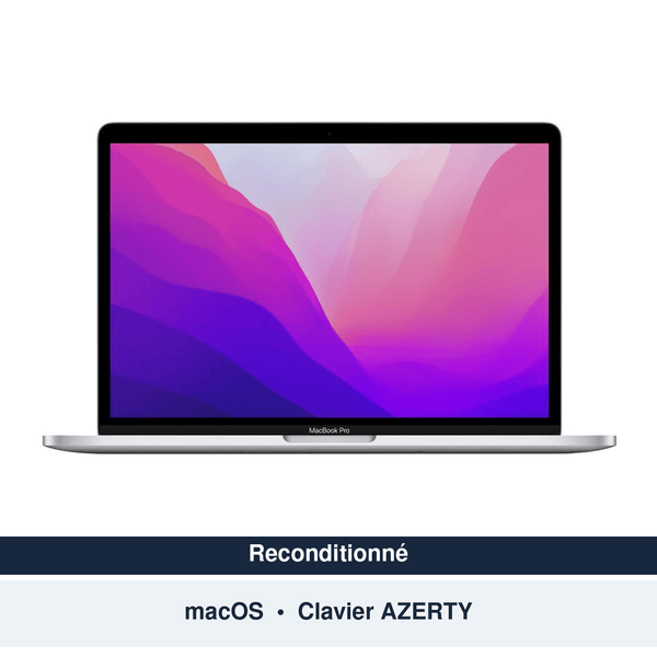 Apple MacBook Pro M2 (2022) – 8 Go RAM, SSD 256 Go – Reconditionné - MacBook reconditionné | DR CLICK Informatique