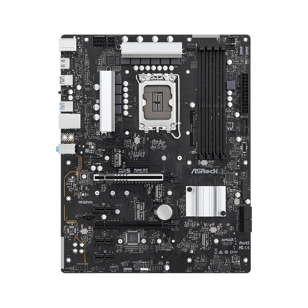 ASRock Z690 PHANTOM GAMING 4 carte mère LGA 1700 4xDDR4 USB3.2Gen2 M.2 PCIe 5.0 ATX - carte mère | DR CLICK Informatique