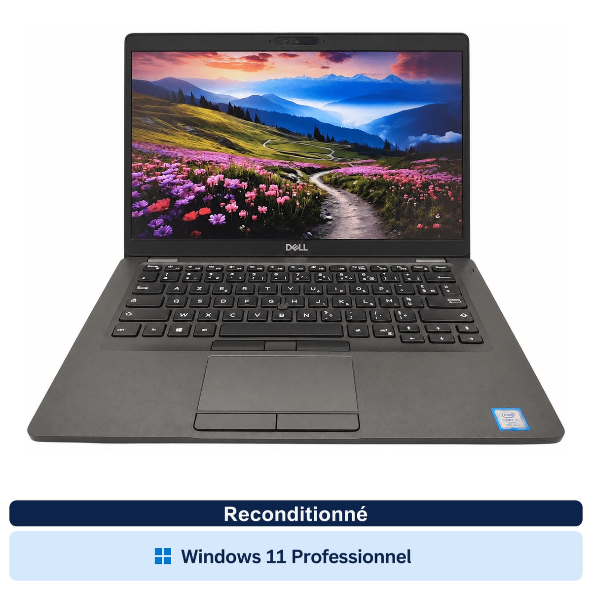 Dell Latitude 5500 – i5-8365U, 8Go RAM, SSD 256Go (Reconditionné) — vue 2 — Windows 11 Professionnel