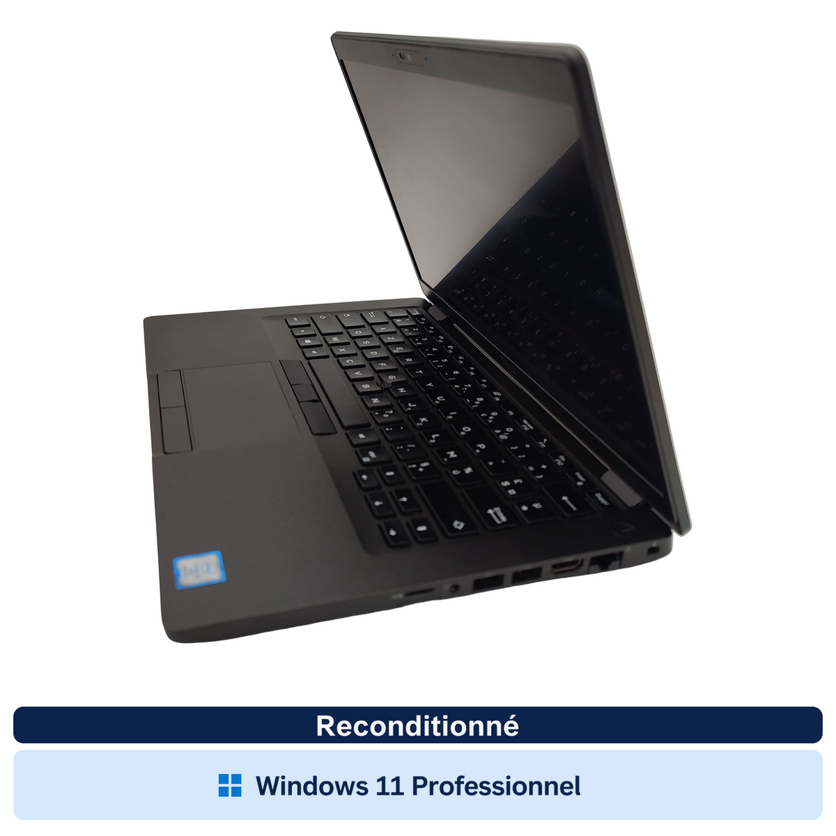 Dell Latitude 5500 – i5-8365U, 8Go RAM, SSD 256Go (Reconditionné) — vue 4 — Windows 11 Professionnel