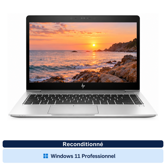 HP 840 G6 14 Pouces FHD Intel Core i5 8265U 256 Go SSD 16 Go RAM (reconditionné) — vue 1 — Windows 11 Professionnel