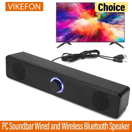 Barre de son pour PC, haut - parleur Bluetooth filaire et sans fil - Enceinte ordinateur | DR CLICK Informatique