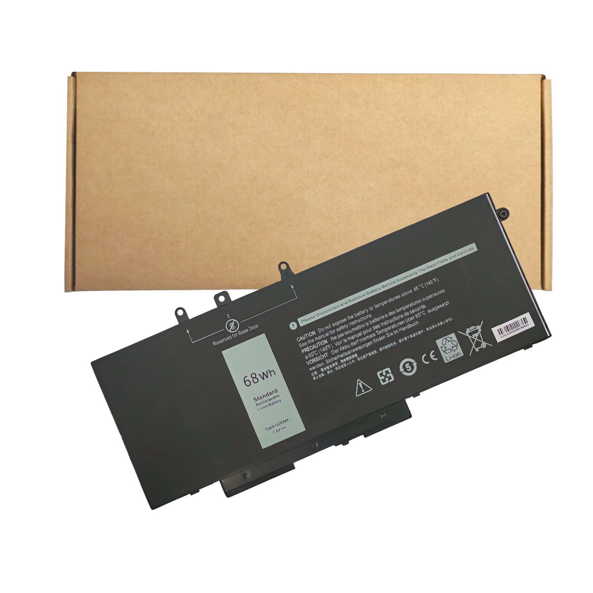Batterie Dell GJKNX 68Wh 7,6V – Latitude & Precision - Batterie PC portable | DR CLICK Informatique