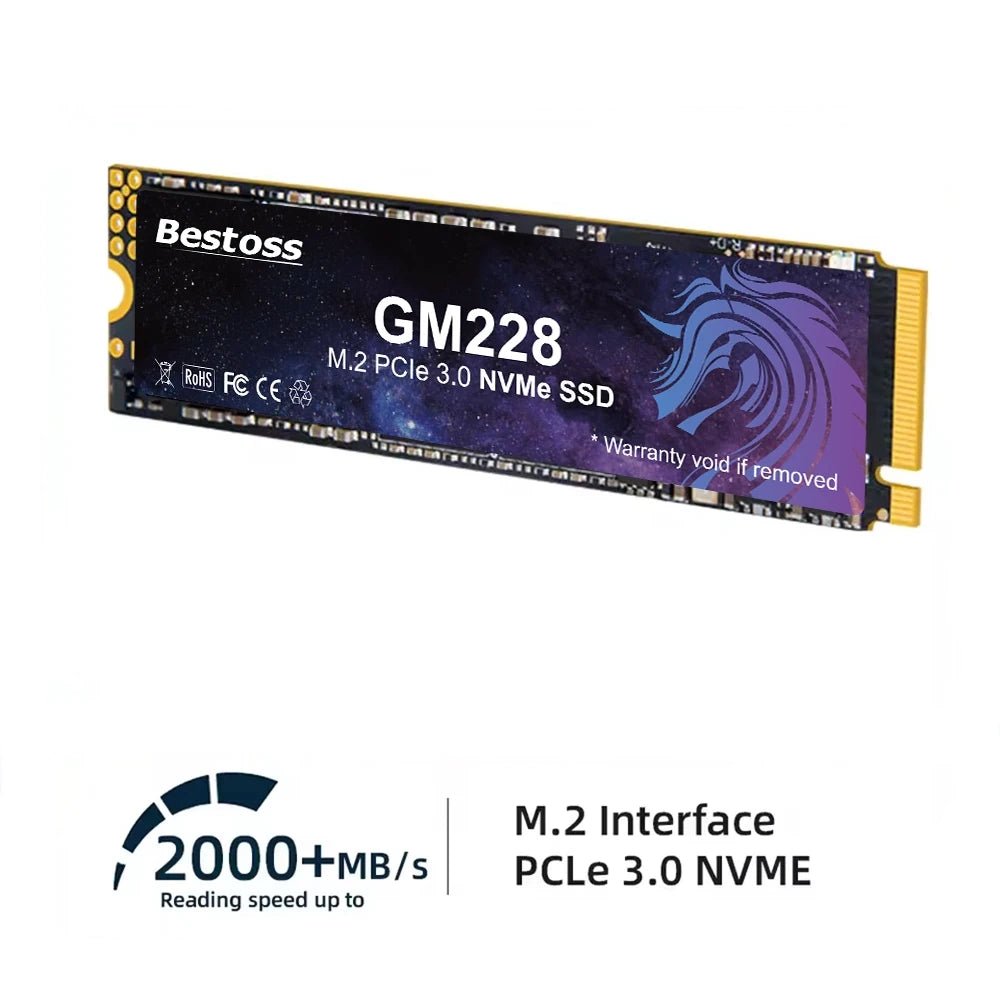 Bestoss M2 NVME SSD vitesse 256 Go 512 Go M.2 PCIe 3.0 - Disque dur & SSD | DR CLICK Informatique