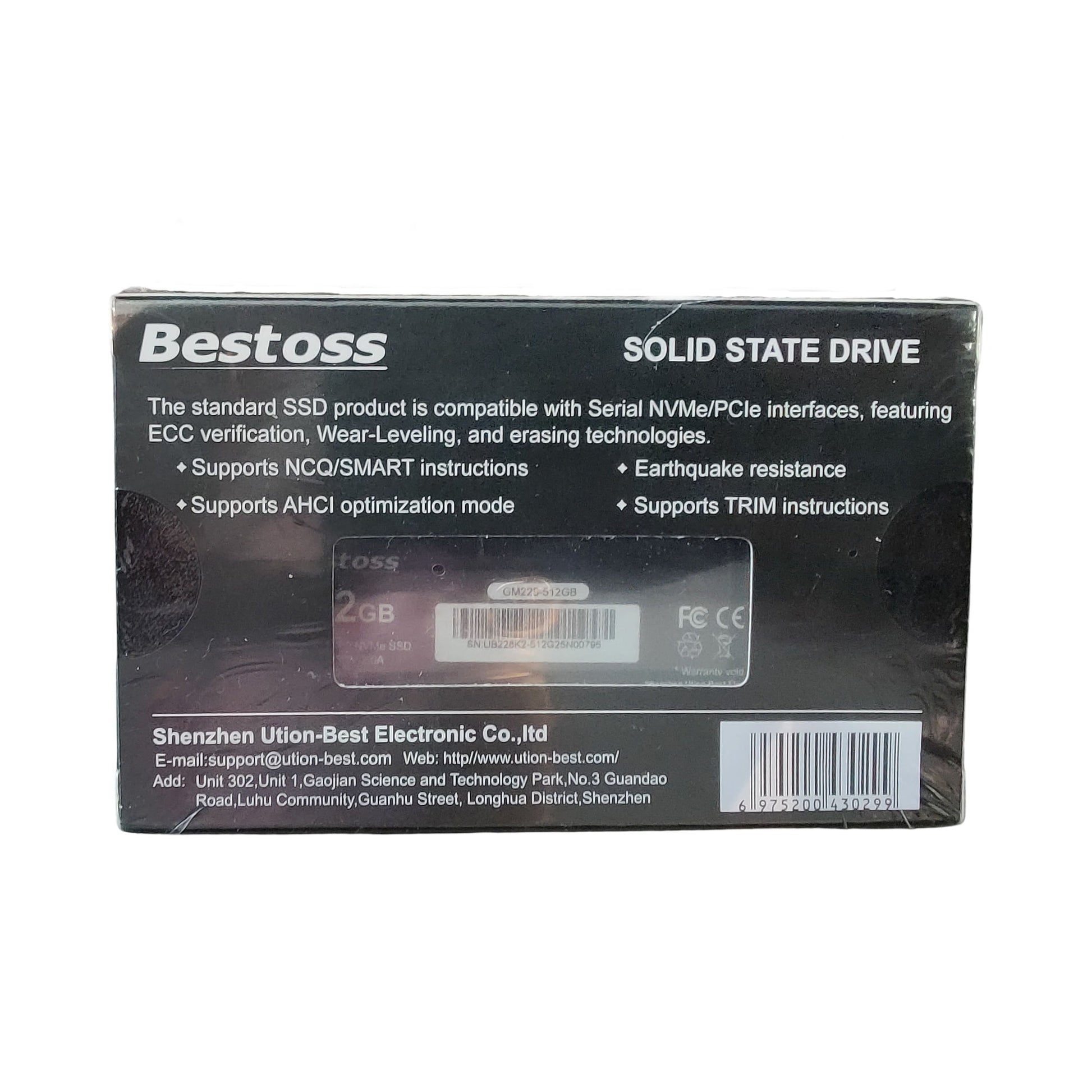 Bestoss M2 NVME SSD vitesse 256 Go 512 Go M.2 PCIe 3.0 - Disque dur & SSD | DR CLICK Informatique