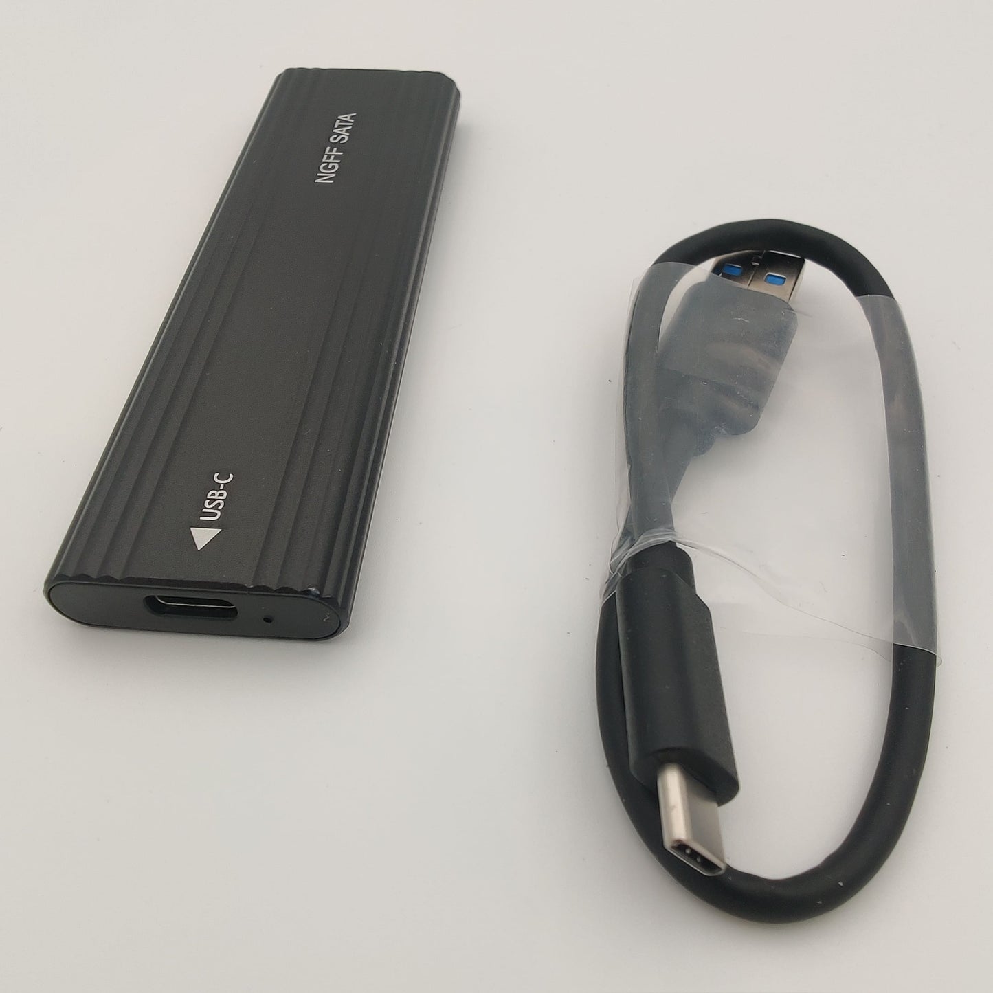 Boîtier Externe NVMe/NGFF SATA vers USB-C