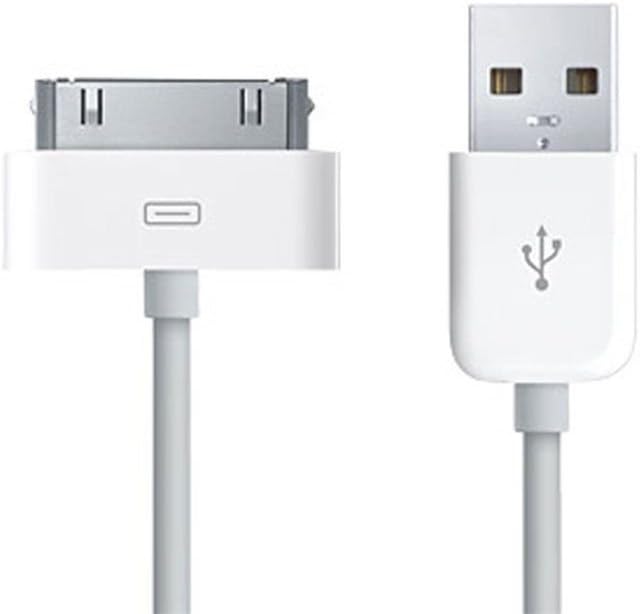 Câble Chargeur USB pour iPhone 4 4S 3 G 3 G 1 m Blanc - Câbles & accessoires | DR CLICK Informatique