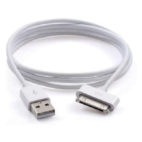 Câble Chargeur USB pour iPhone 4 4S 3 G 3 G 1 m Blanc - Câbles & accessoires | DR CLICK Informatique