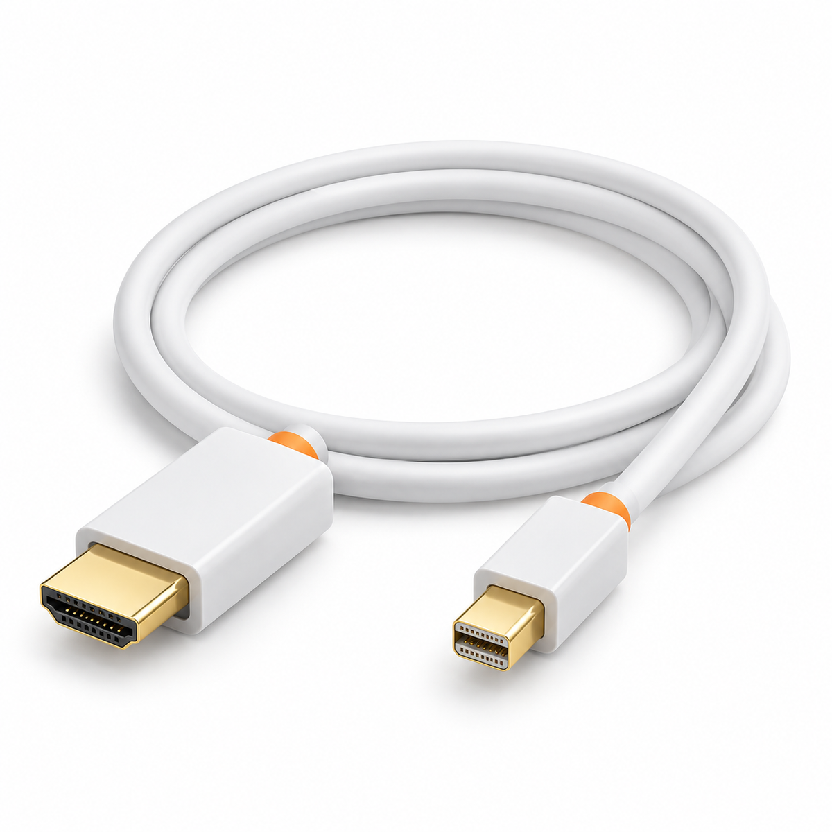 Câble blanc Mini DisplayPort vers HDMI de 1 m