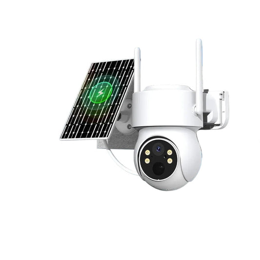 Caméra IP Solaire WiFi Extérieure Surveillance HD – Détection PIR – Vision Nocturne - Caméra IP | DR CLICK Informatique