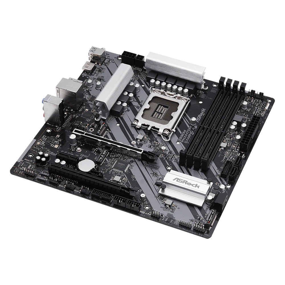 Carte Mère ASRock Z690M Phantom Gaming 4 Micro ATX (Socket LGA 1700) - carte mère | DR CLICK Informatique