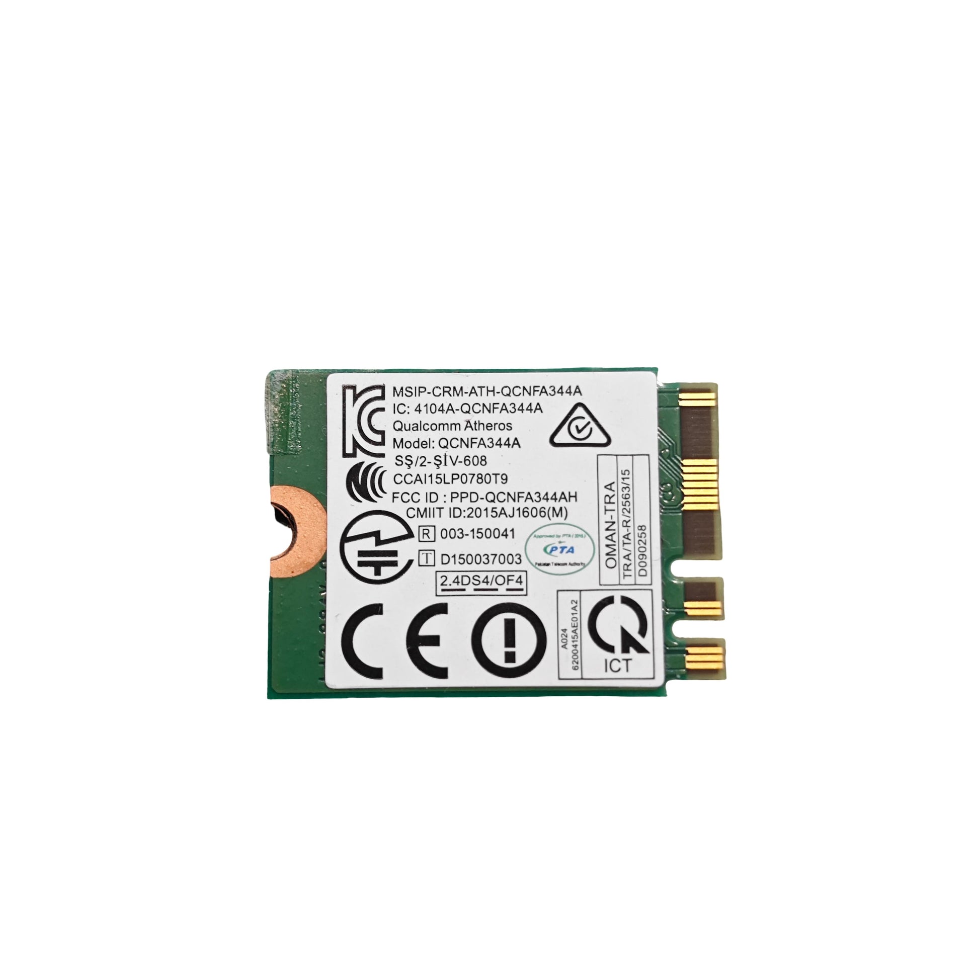 Carte Wi - Fi Dell DW1820 Qualcomm QCNFA344A M.2 Bluetooth (Reconditionné) - PC Portables – Pièces détachées | DR CLICK Informatique