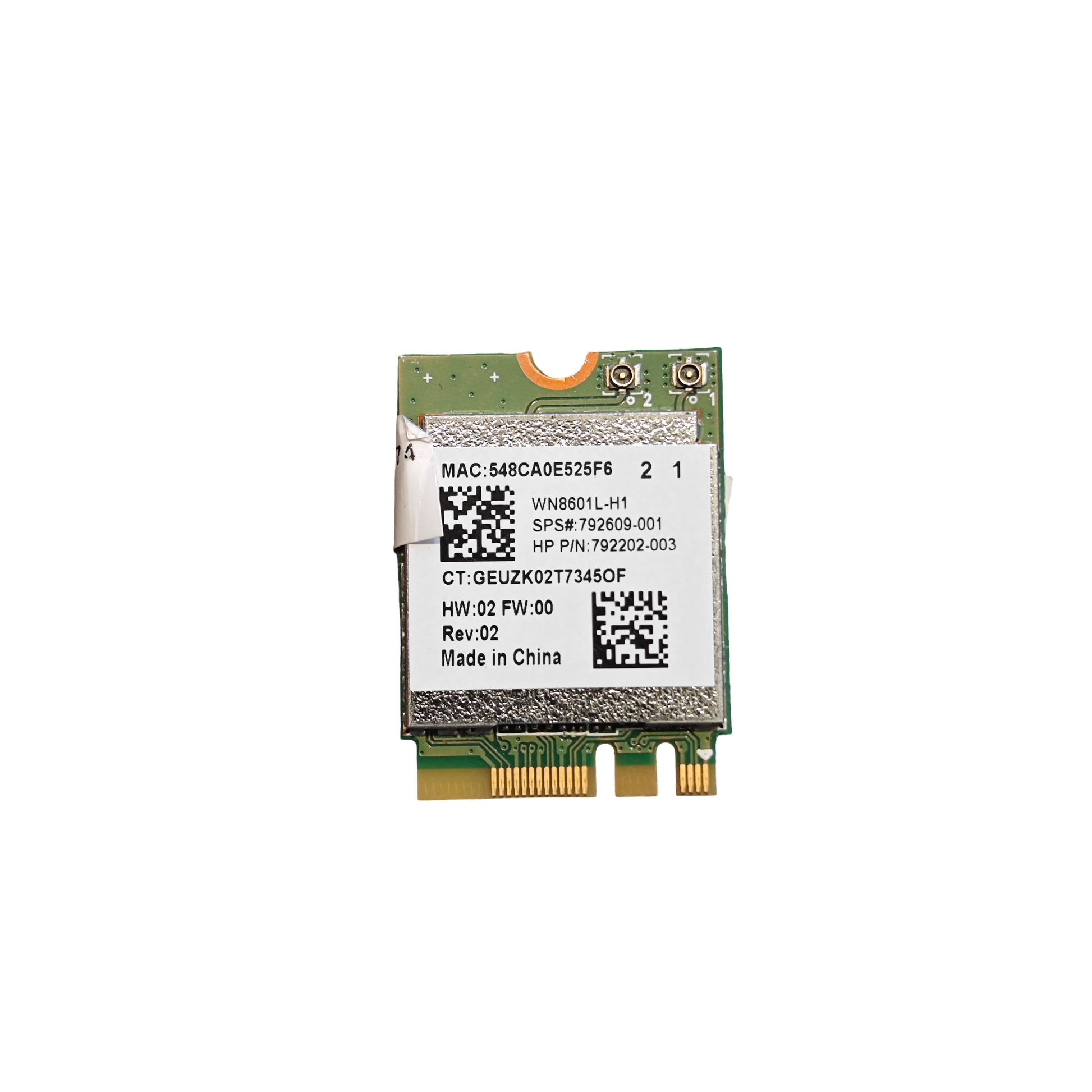 Carte Wi - Fi Realtek RTL8188EE M.2 NGFF HP 792609 - 001 (Reconditionné) - PC Portables – Pièces détachées | DR CLICK Informatique