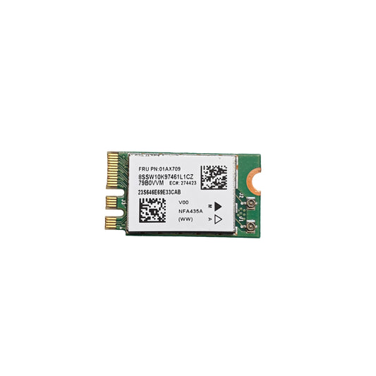 Carte Wi-Fi Lenovo QCA9377 FRU 01AX709 M.2 2230 Bluetooth (Reconditionné)