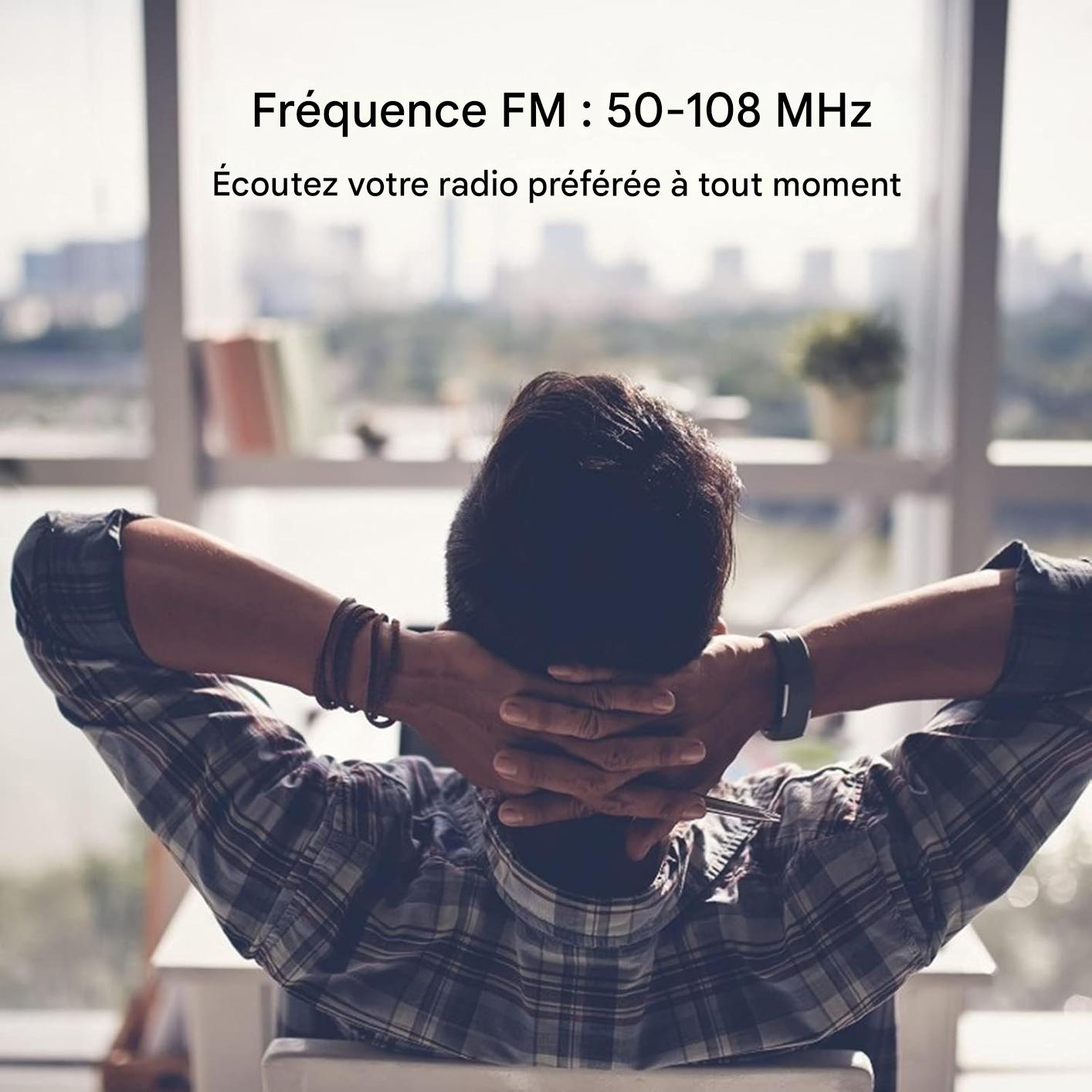 Casque sans fil Retekess avec mémoire de stations