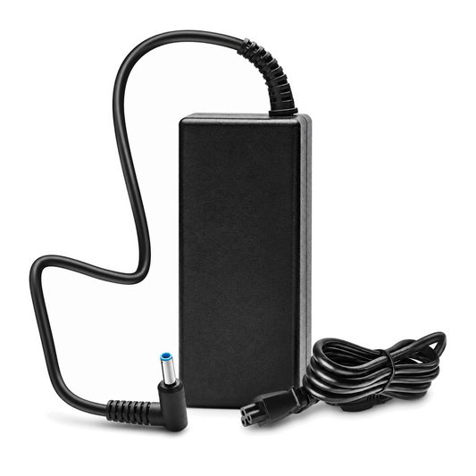 Chargeur compatible HP — 65 W — 4,5 × 3 mm sur fond blanc