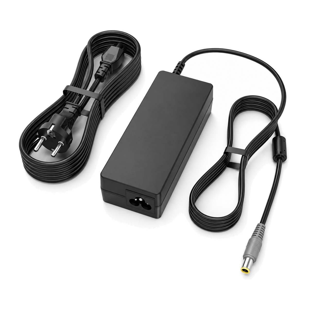 Chargeur compatible Lenovo — 90 W — 7,9 × 5,5 mm sur fond blanc