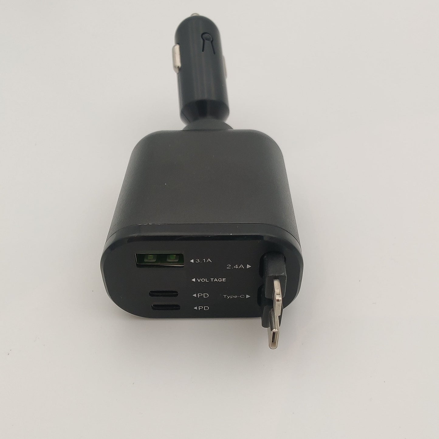 Chargeur allume-cigare multiports Quick Charge 3.0 et USB-C PD