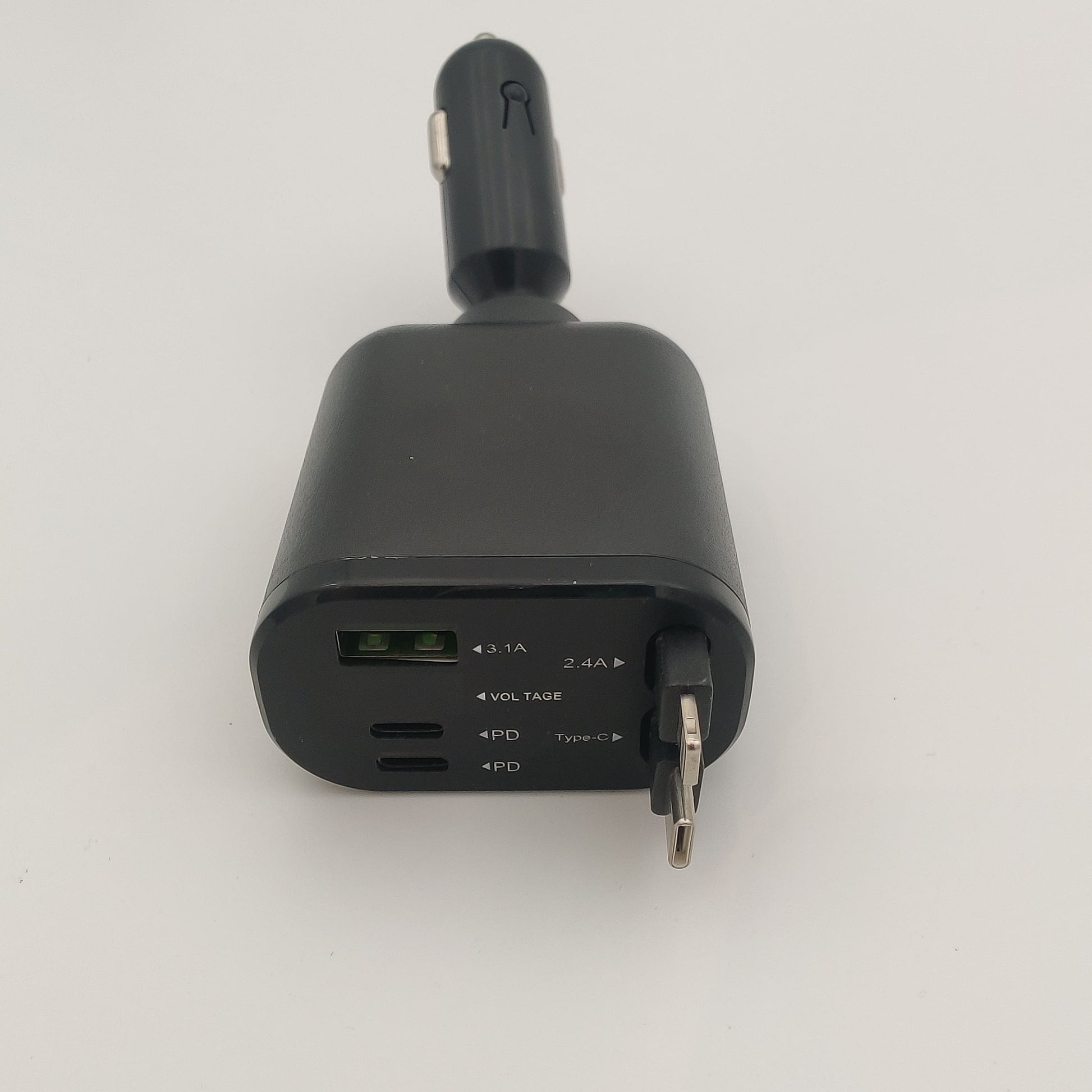 Chargeur allume-cigare multiports Quick Charge 3.0 et USB-C PD
