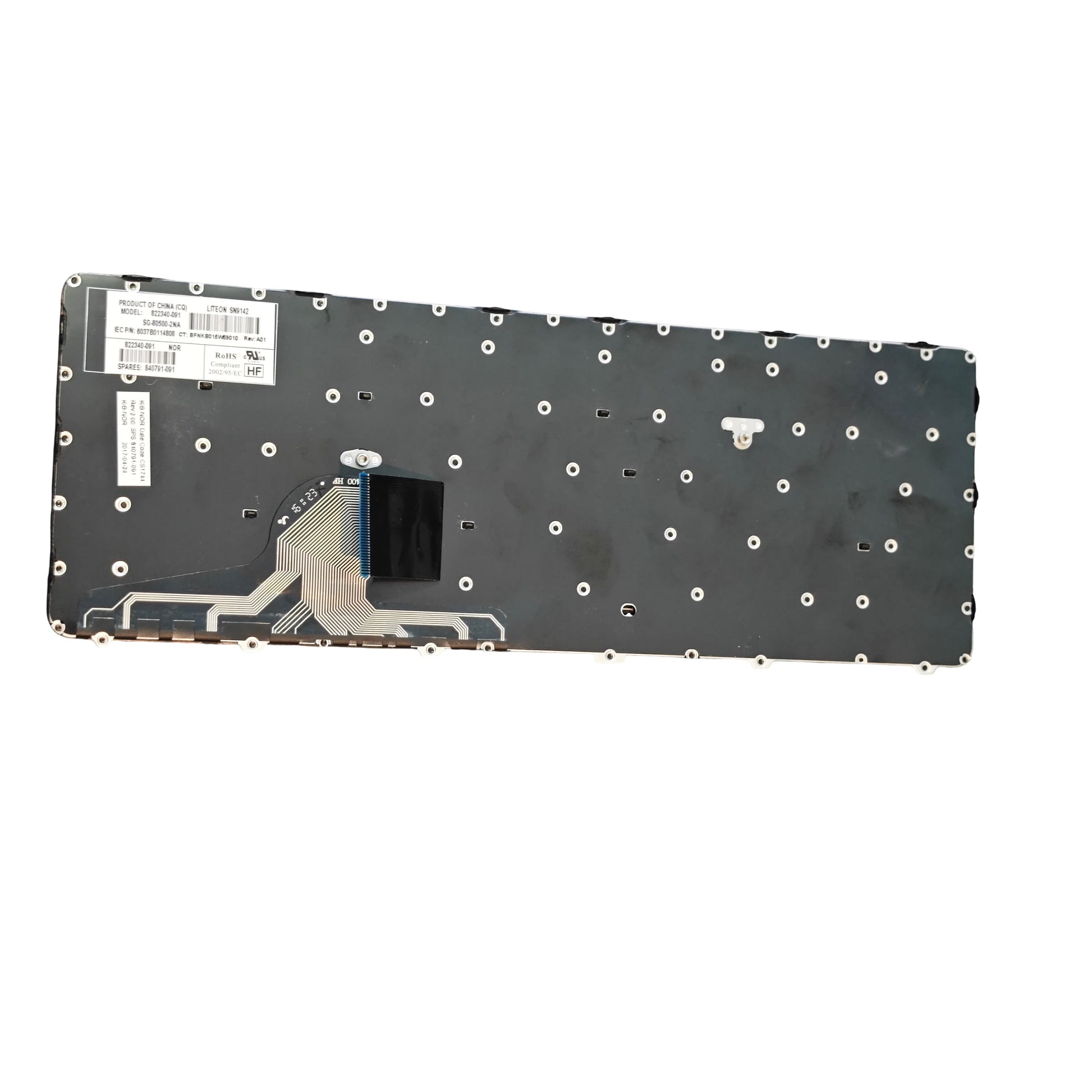 Clavier HP original Nordique (NOR) – 822340 - 091 / 840791 - 091 (Reconditionné) - PC Portables – Pièces détachées | DR CLICK Informatique