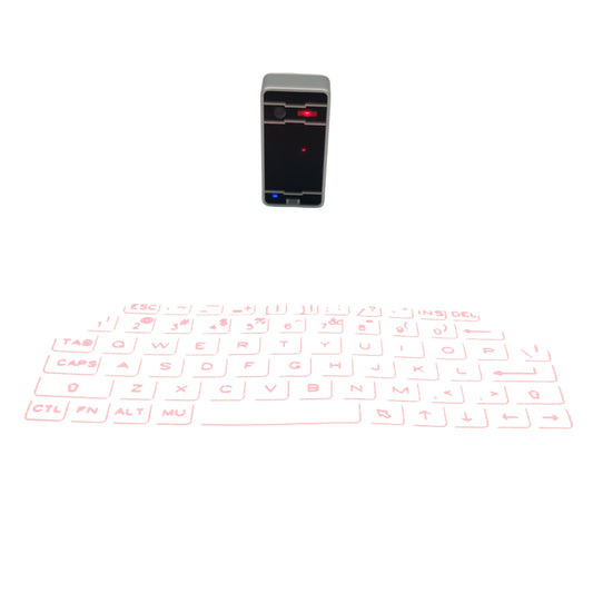 Clavier holographique laser portable Bluetooth, projecteur de clavier virtuel