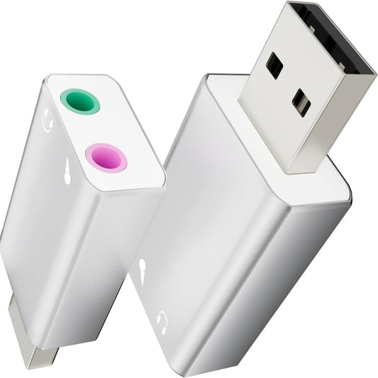 Convertisseur audio USB externe stéréo – Carte son jack 3,5 mm - Casque & micro | DR CLICK Informatique