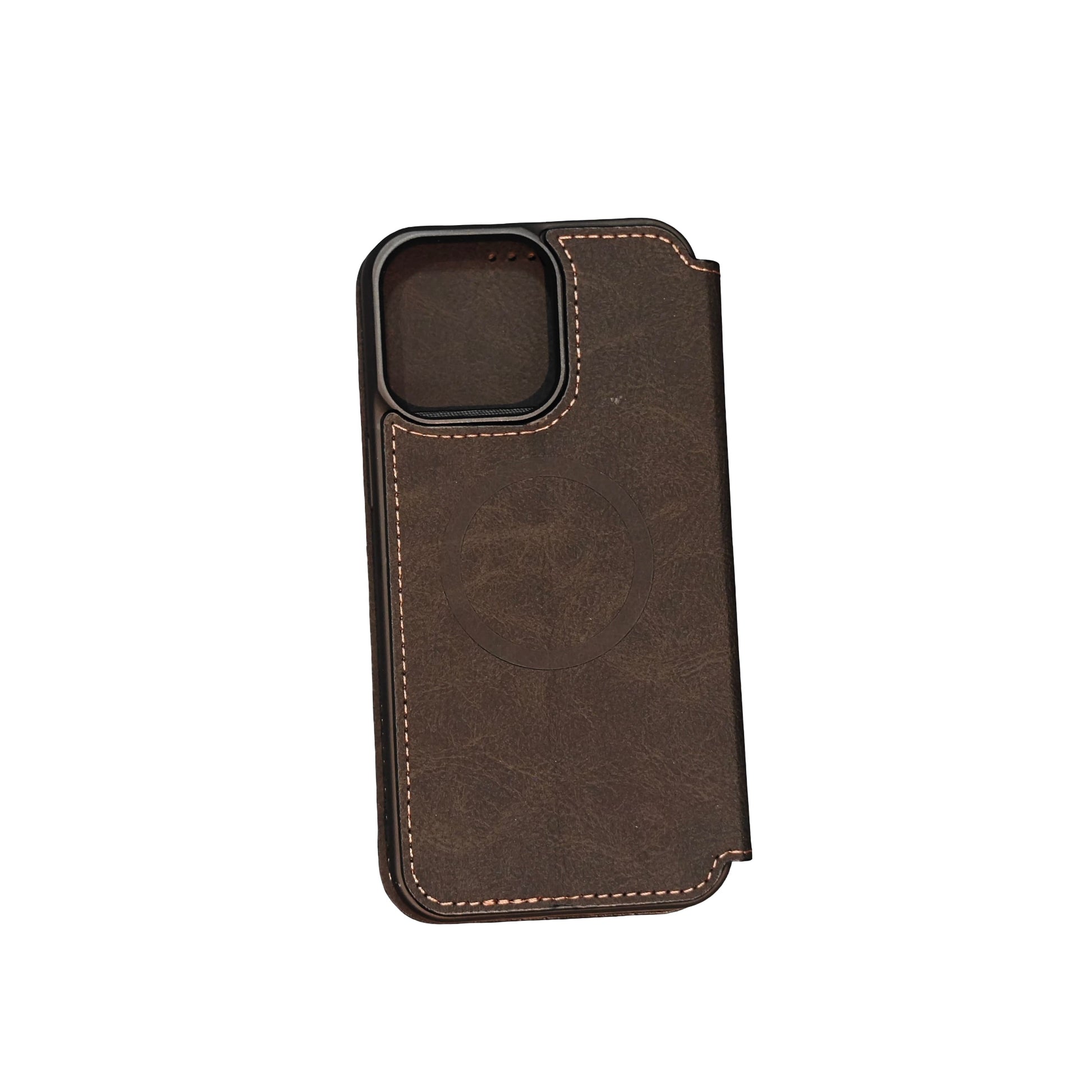 Coque Portefeuille iPhone 15 Pro Max – Étui Cuir Vintage Magnétique - Coques & Étuis de protection | DR CLICK Informatique