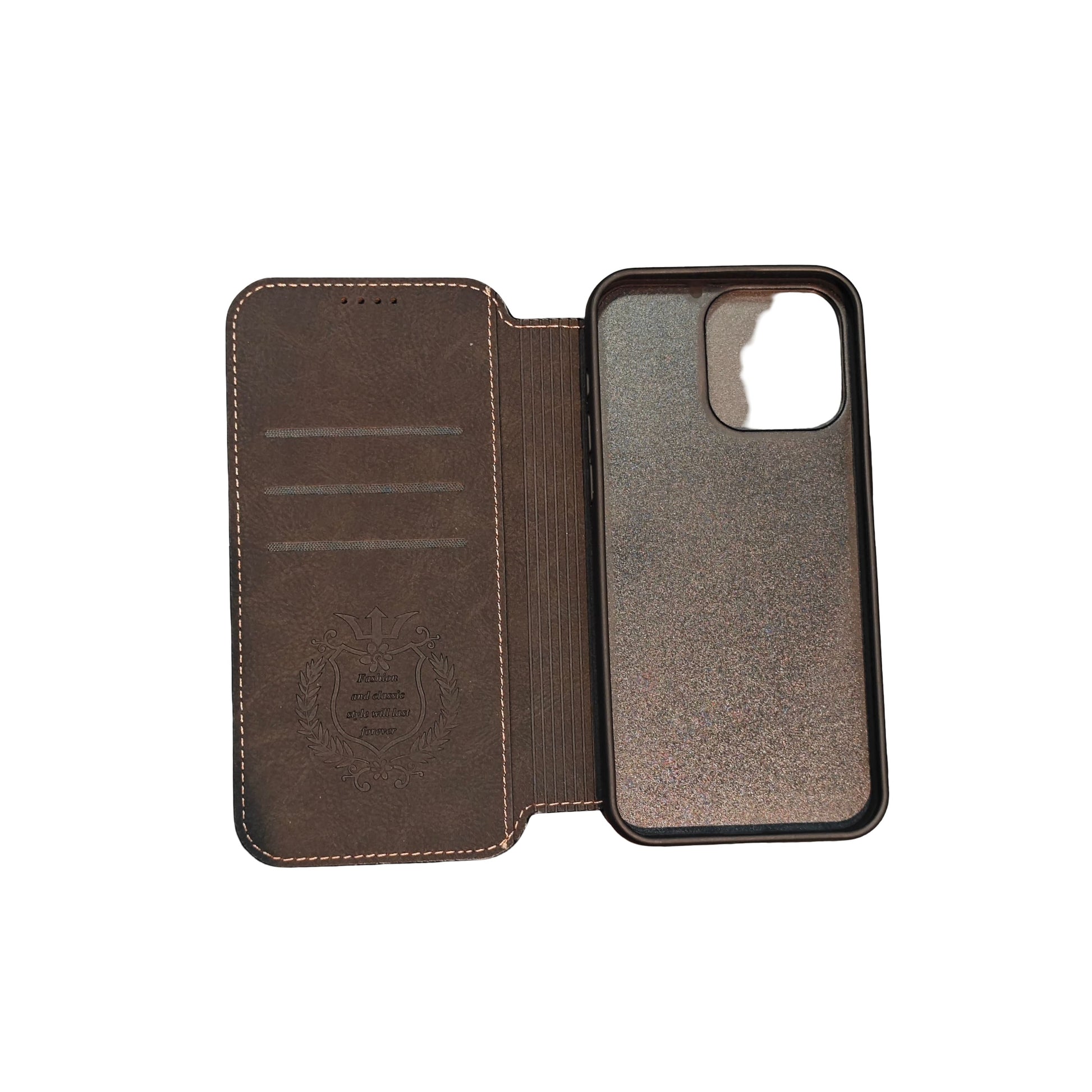 Coque Portefeuille iPhone 15 Pro Max – Étui Cuir Vintage Magnétique - Coques & Étuis de protection | DR CLICK Informatique