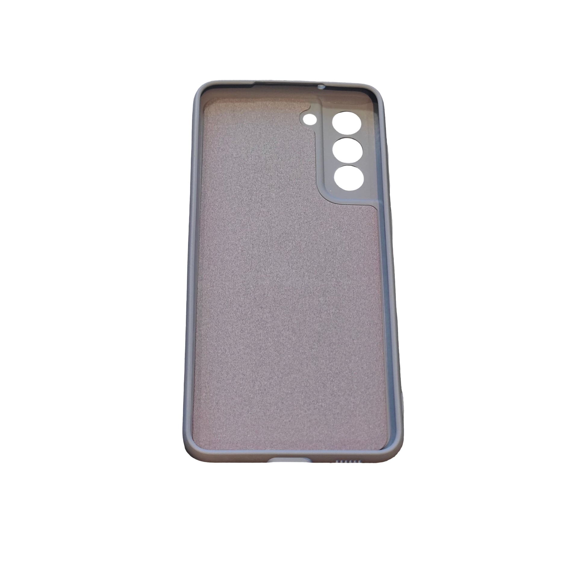 Coque Samsung Galaxy S21 FE avec Anneau Support – Silicone Anti - Chocs – Gris - Coques & Étuis de protection | DR CLICK Informatique