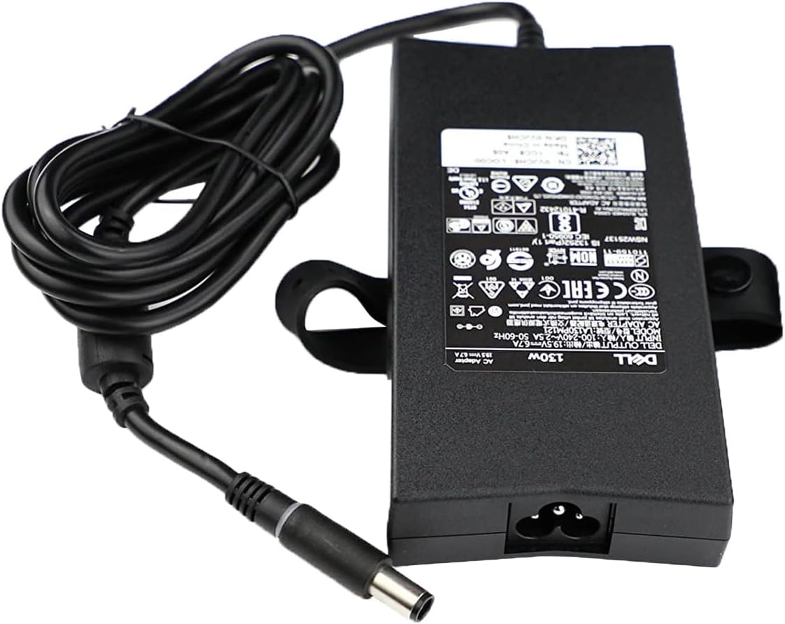 Dell adaptateur PA - 4E pour Dell DA130PE1 - 00 19.5V 6.7A 130W chargeur d'alimentation électrique - Chargeur PC portable | DR CLICK Informatique