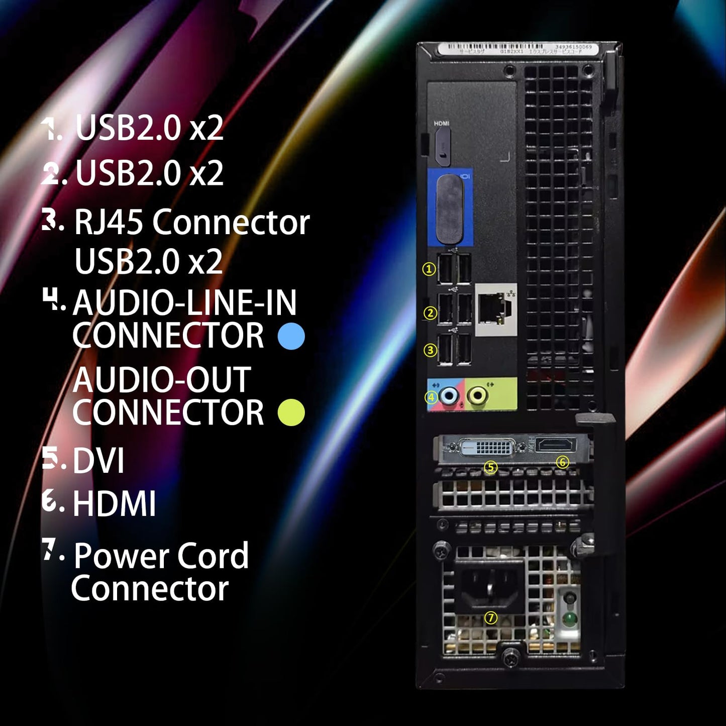 Dell PC Gamer Fixe, I5, GeForce GTX 1030 , RAM 16Go, SSD 512Go, (Reconditionné) - PC de bureau reconditionné | DR CLICK Informatique