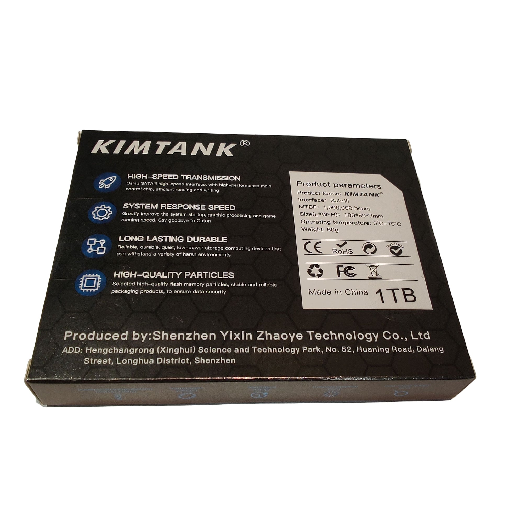 Disque SSD Kimtank 2,5'' SATA III – 1 To - Disque dur & SSD | DR CLICK Informatique