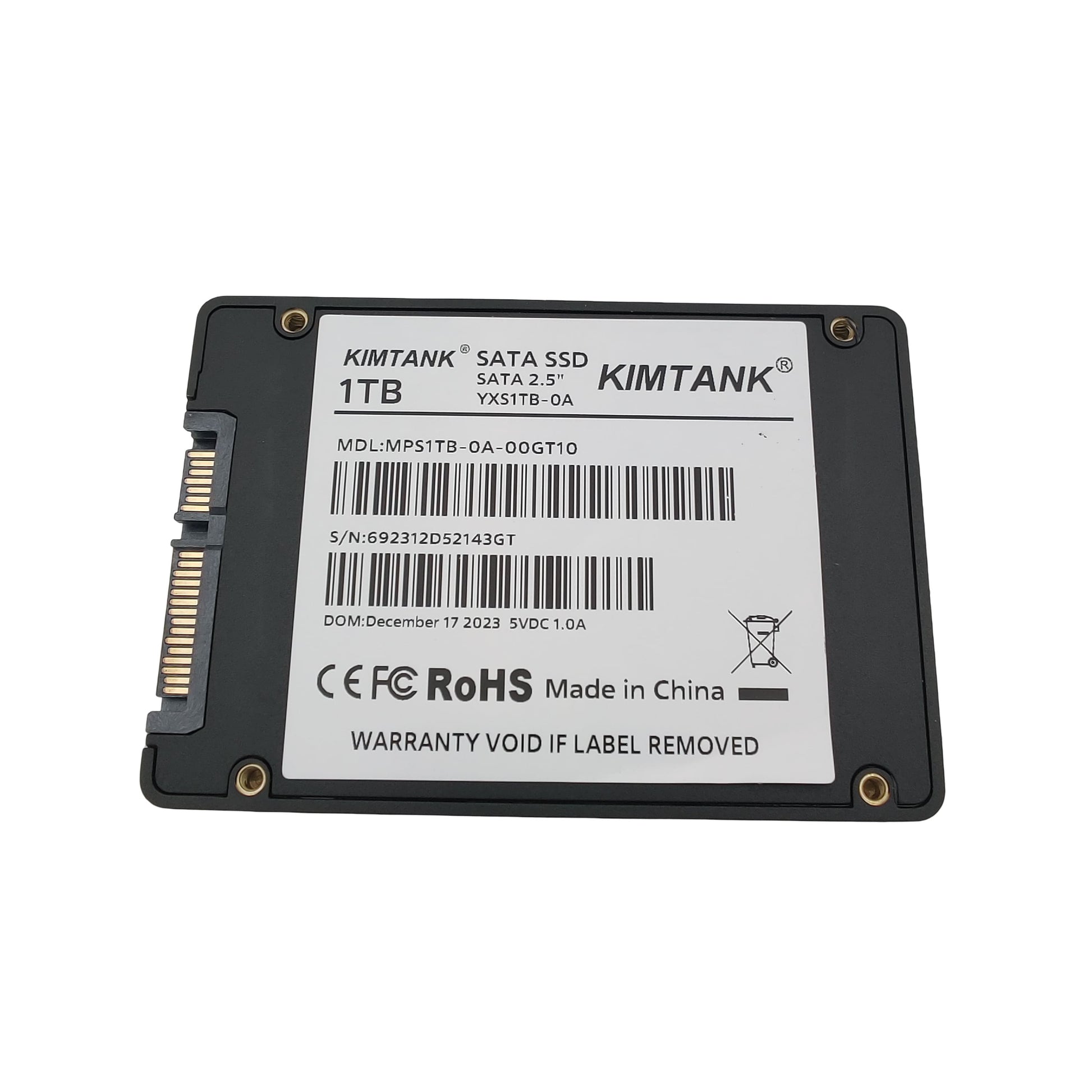 Disque SSD Kimtank 2,5'' SATA III – 1 To - Disque dur & SSD | DR CLICK Informatique