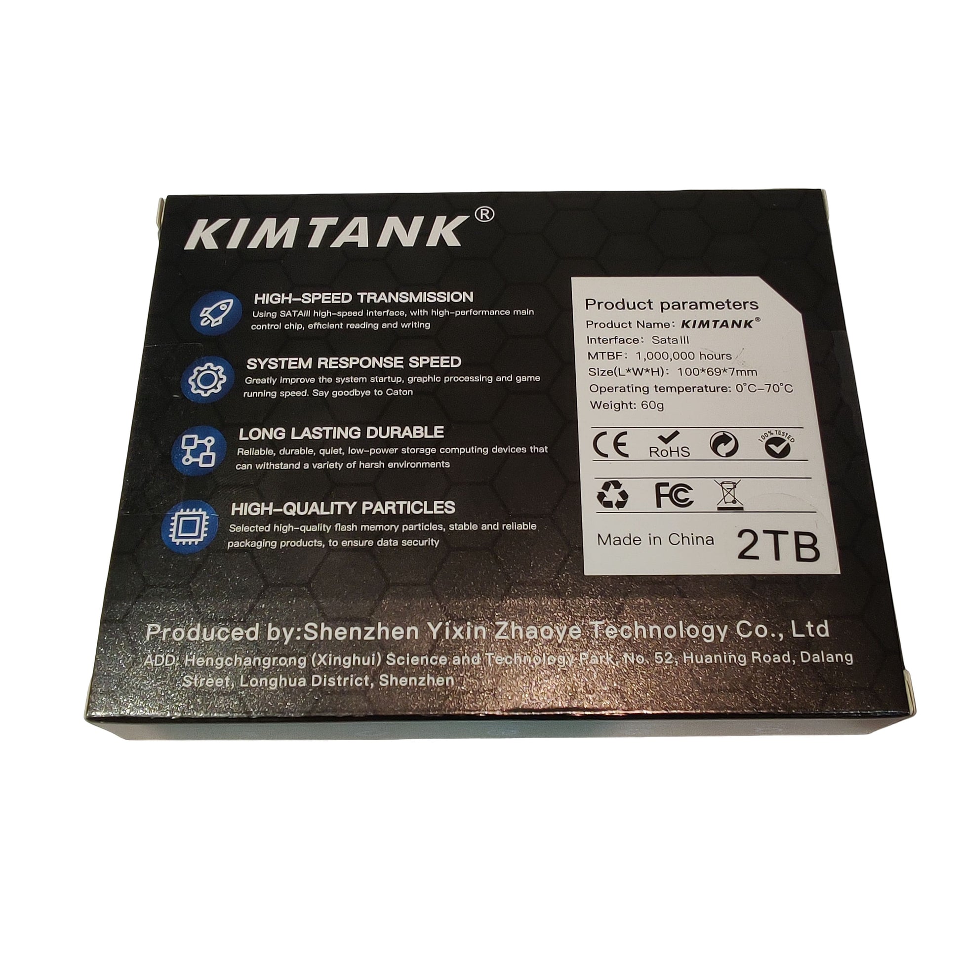 Disque SSD Kimtank 2,5'' SATA III – 1 To - Disque dur & SSD | DR CLICK Informatique
