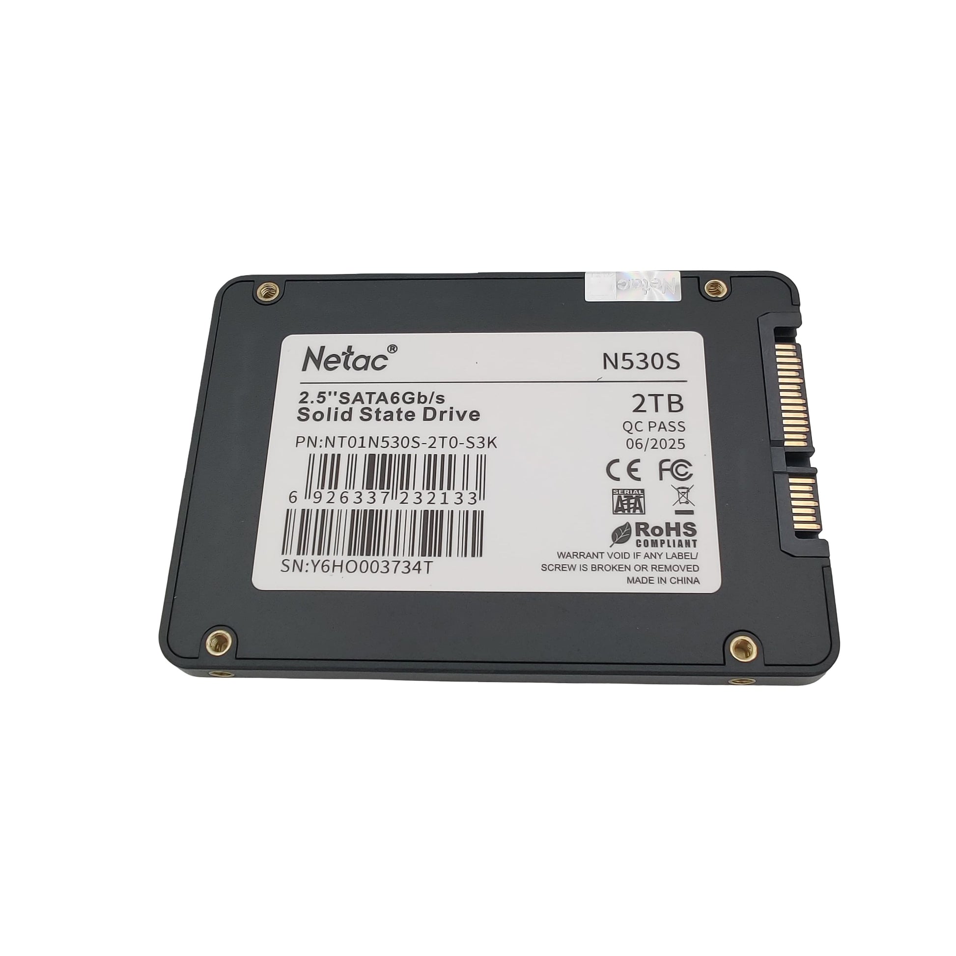 Disque SSD Netac N530S 2,5'' SATA III – 1 To - Disque dur & SSD | DR CLICK Informatique