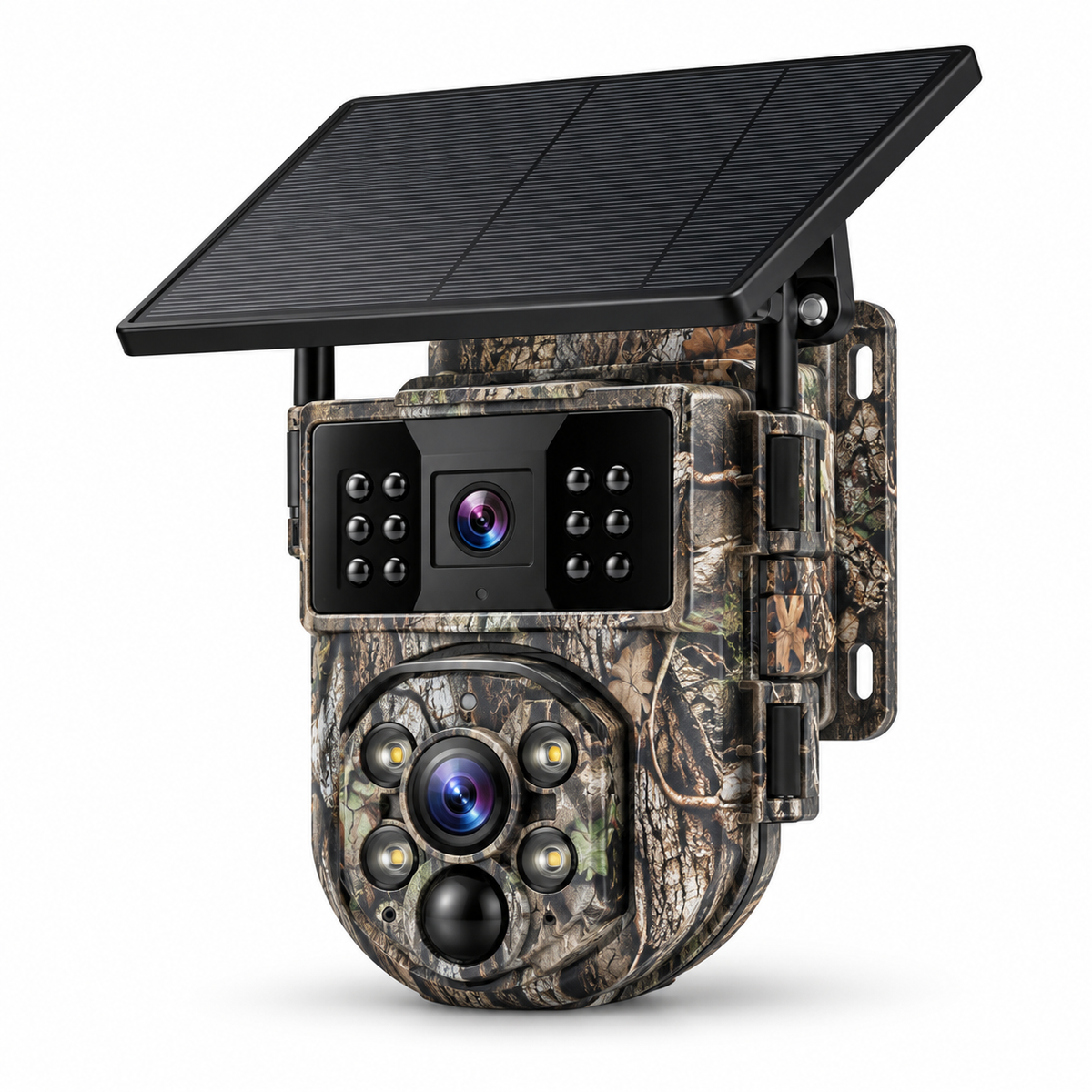 Caméra solaire SHIWOJIA 4G — camouflage
