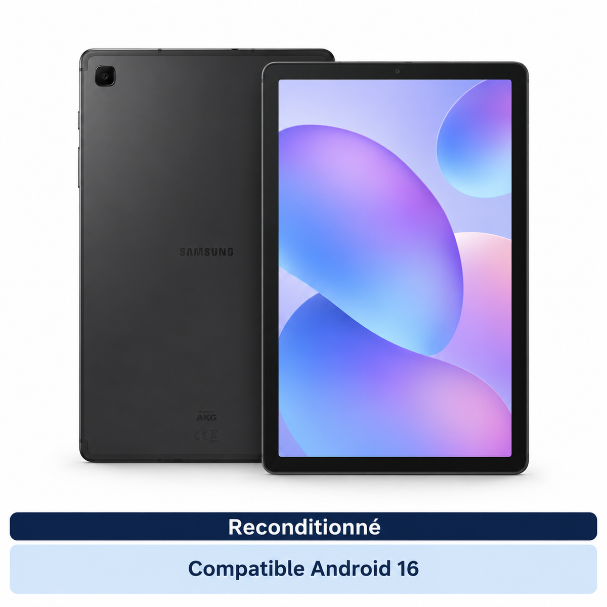 Samsung Galaxy Tab S6 Lite (2024) – 10,4 pouces, 64 Go WiFi, gris (Reconditionné) — vue 1, compatible Android 16