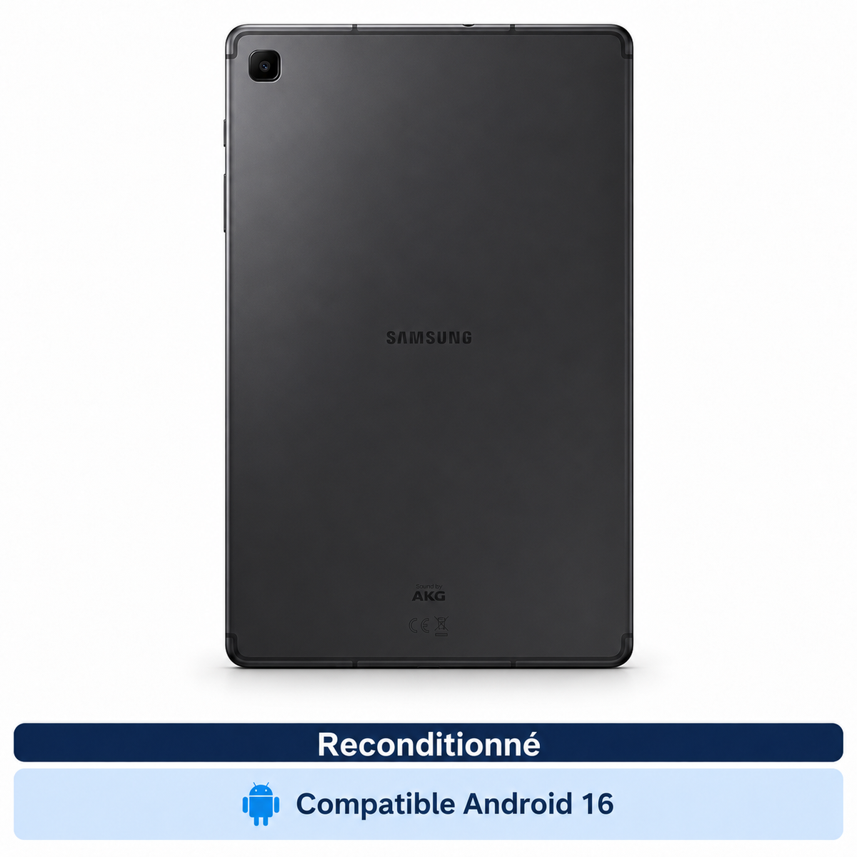 Samsung Galaxy Tab S6 Lite (2024) – 10,4 pouces, 64 Go WiFi, gris (Reconditionné) — vue 2, compatible Android 16