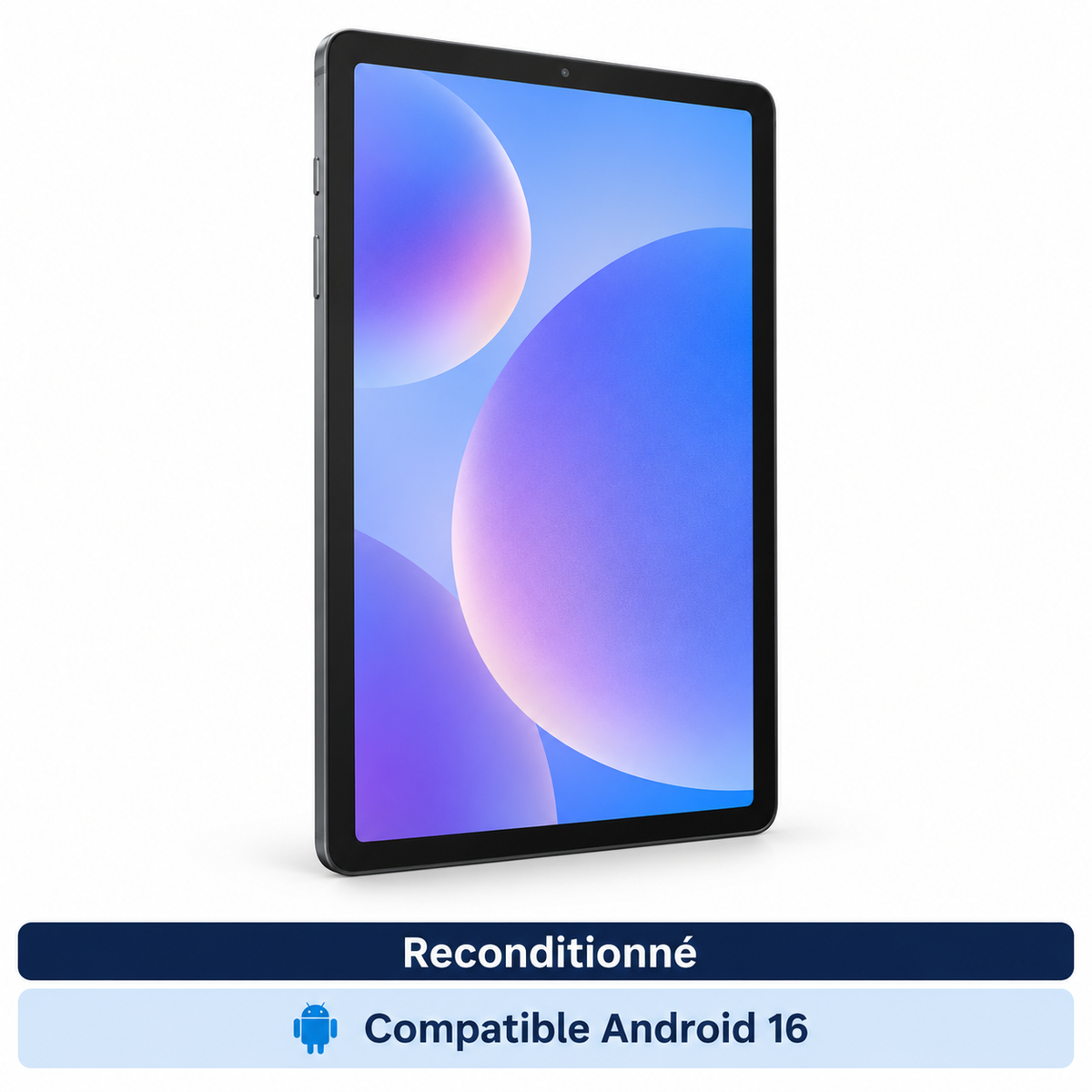 Samsung Galaxy Tab S6 Lite (2024) – 10,4 pouces, 64 Go WiFi, gris (Reconditionné) — vue 3, compatible Android 16
