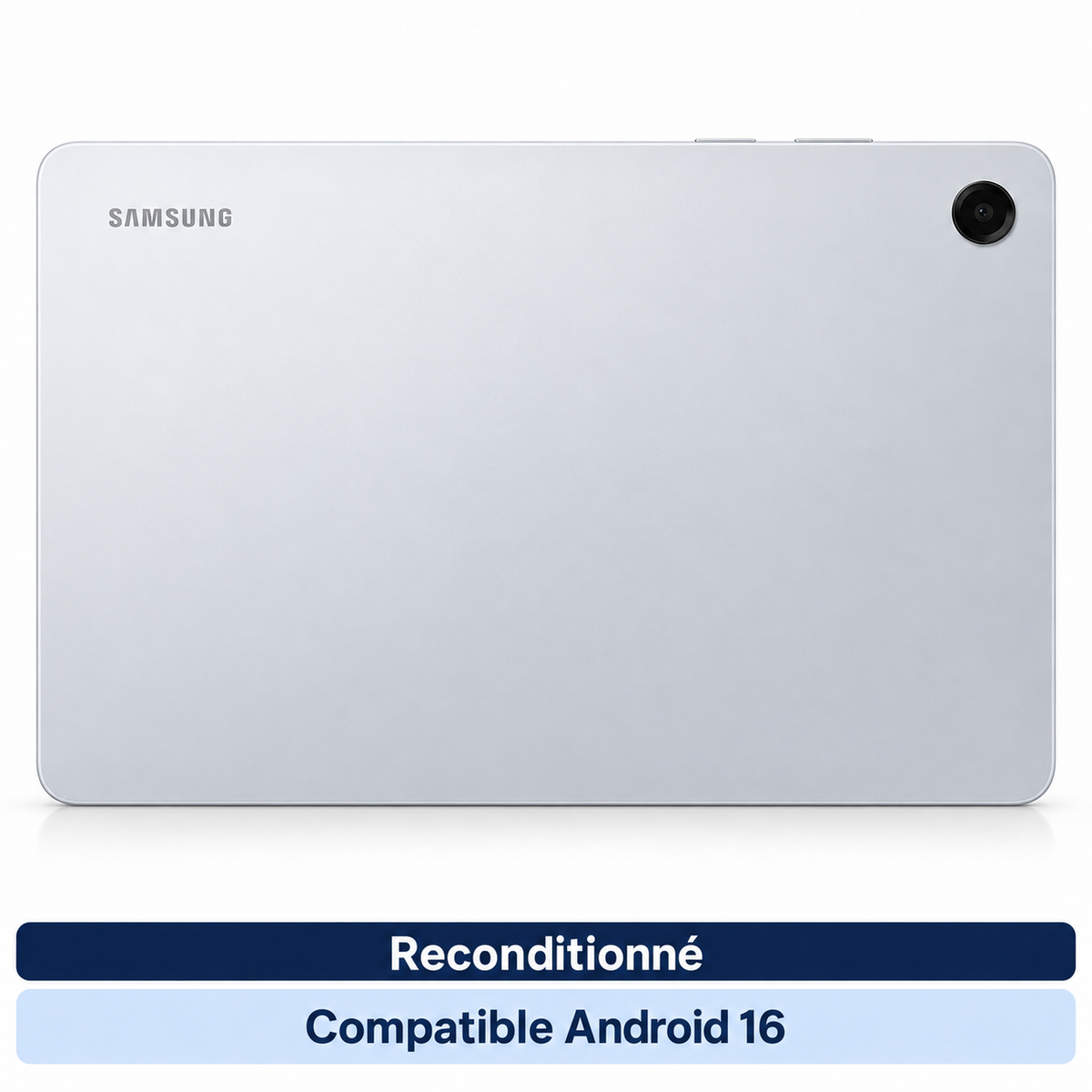 Samsung Galaxy Tab A11 (2025) – 8,7 pouces, 64 Go WiFi + 4G, argent (Reconditionné) — vue 2, compatible Android 16