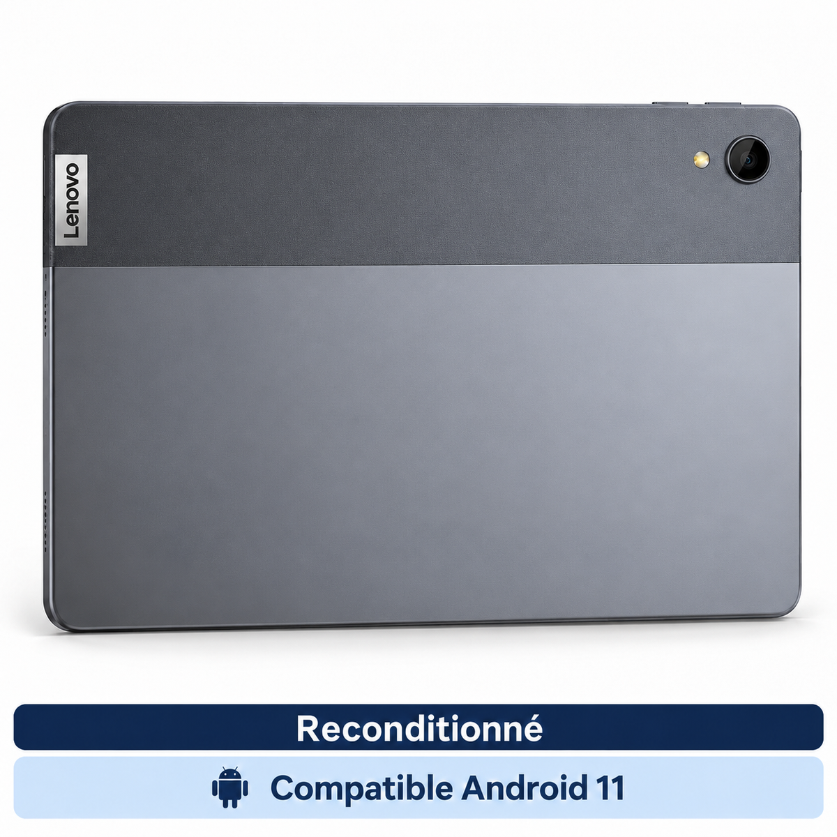Lenovo Tab P11 (2021) – 11 pouces, 128 Go WiFi, gris (Reconditionné) — vue 2, compatible Android 11
