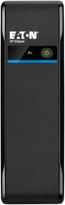 Eaton Onduleur Ellipse ECO 500 FR – Off - Line UPS – Puissance 500VA (4 Prises FR, Parasurtenseur, Batterie, Protection Téléphone/Fax/Modem/Réseau 10/100 RJ45) - Alimentation PC | DR CLICK Informatique